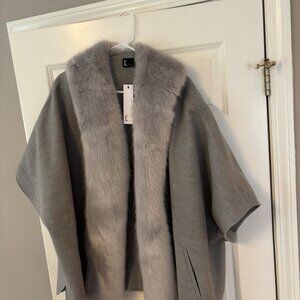 Gray cape